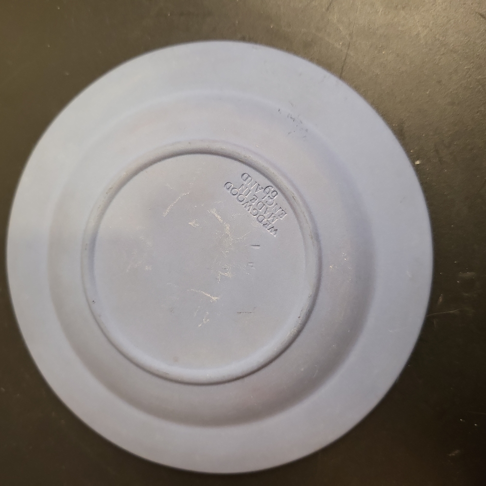 Vintage Wedgwood Porcelain Trinket Dish 4.5"  #1 - Picture 6 of 7